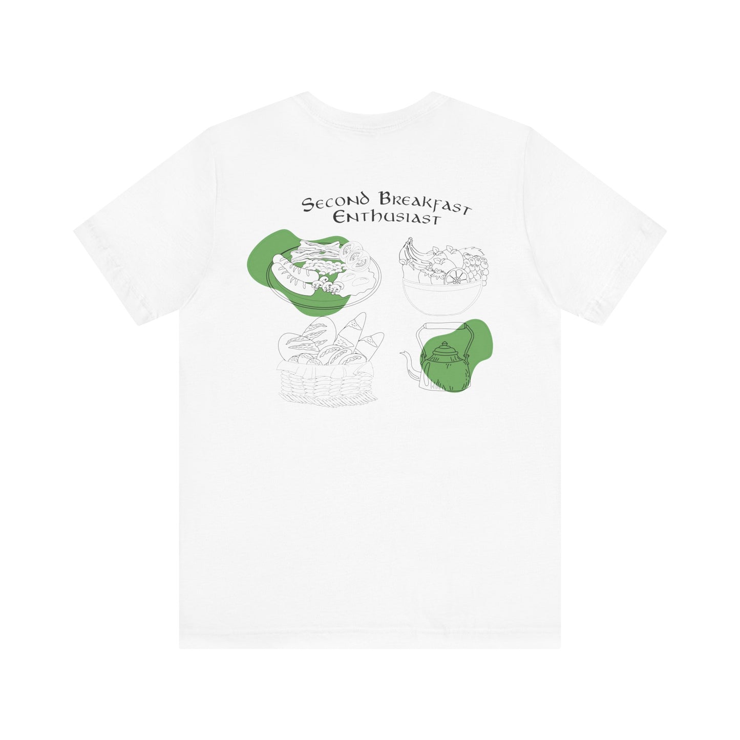 Second breakfast Unisex Jersey Short Sleeve Tee