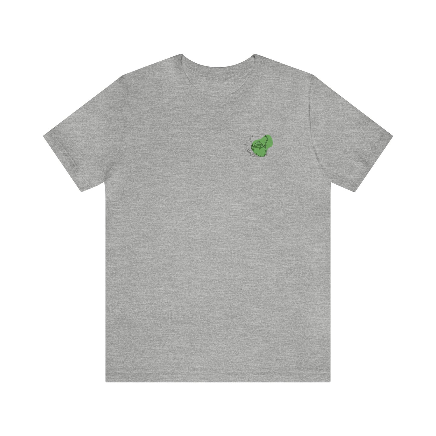 Second Breakfast on Back Unisex Jersey Short Sleeve Tee