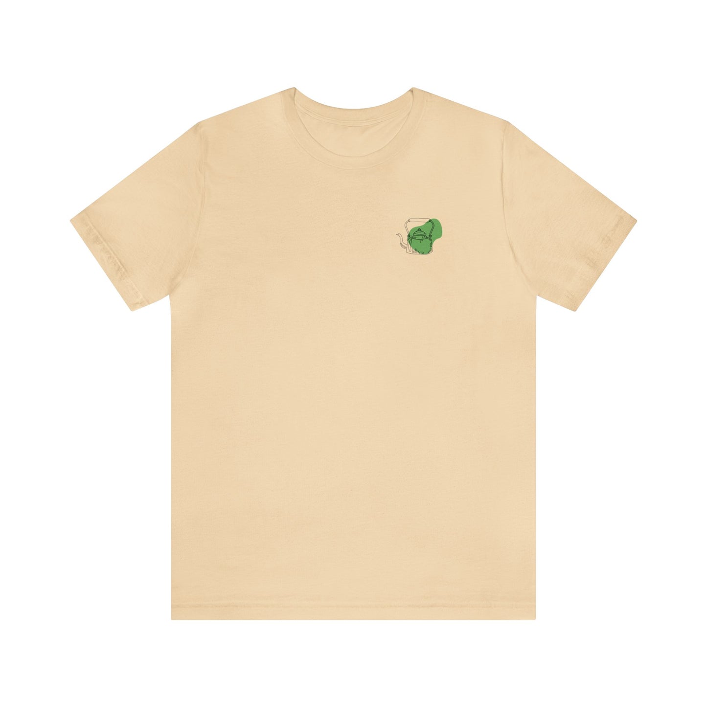 Second Breakfast on Back Unisex Jersey Short Sleeve Tee