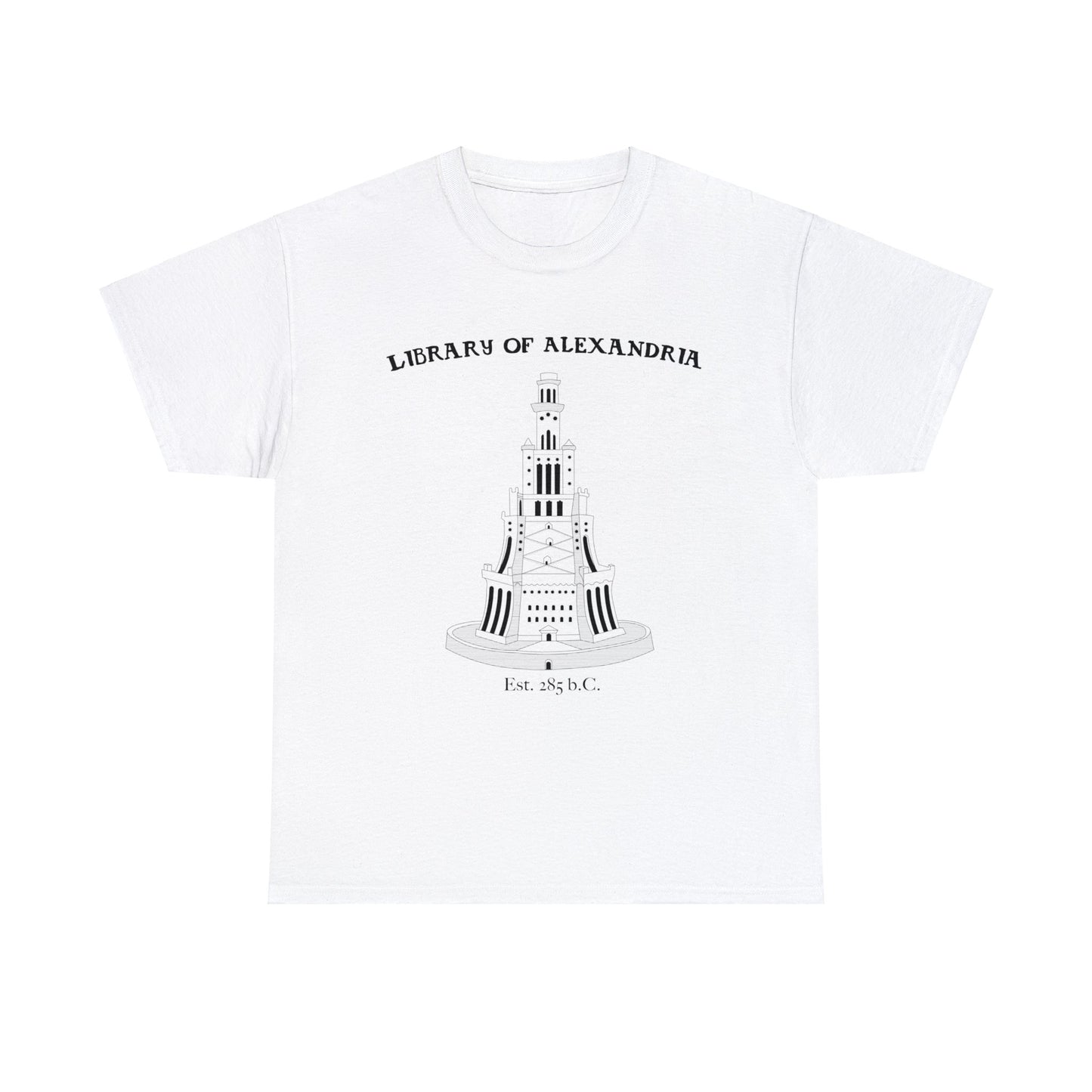 Library of Alexandria Unisex Heavy Cotton Tee