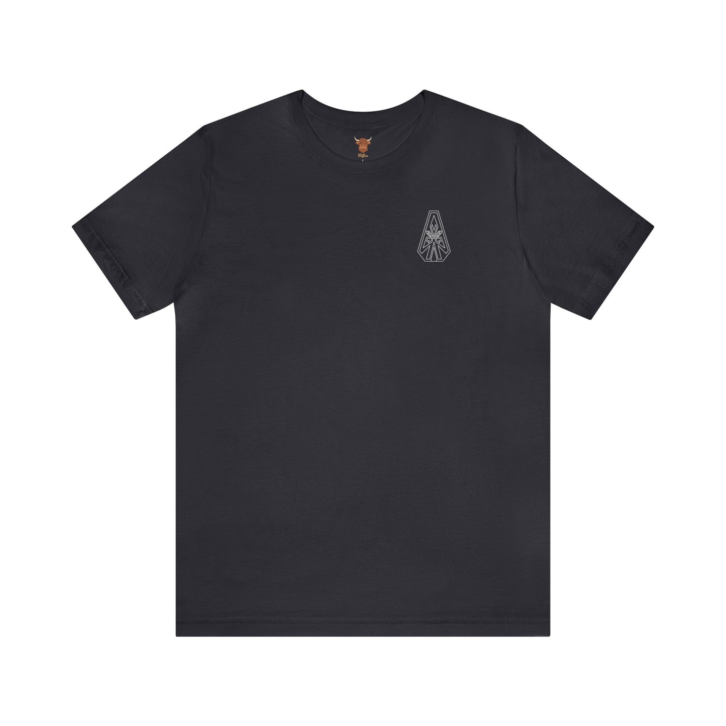 Nobody Tosses a Dwarf Back Logo Unisex Jersey Short Sleeve Tee