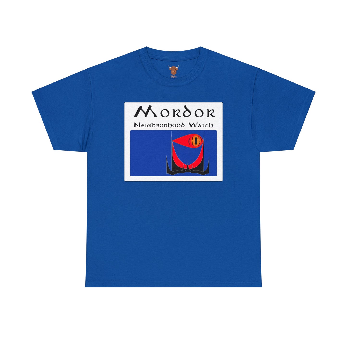 Mordor Neighborhood Watch Unisex Heavy Cotton Tee