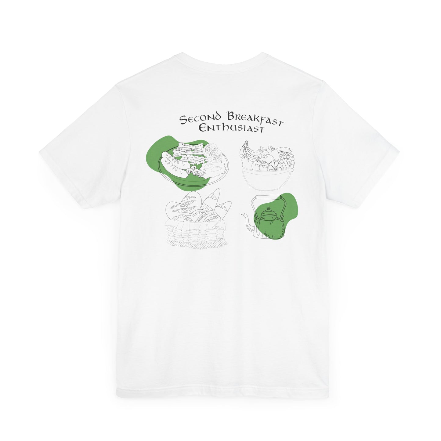 Second breakfast Unisex Jersey Short Sleeve Tee