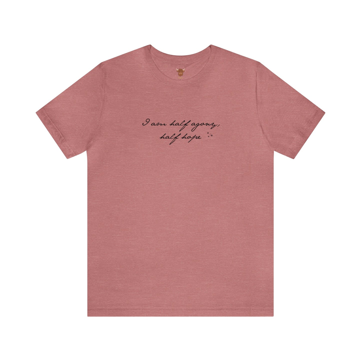 Half Agony Half Hope Jane Austen Persuasion Unisex Short Sleeve Tee