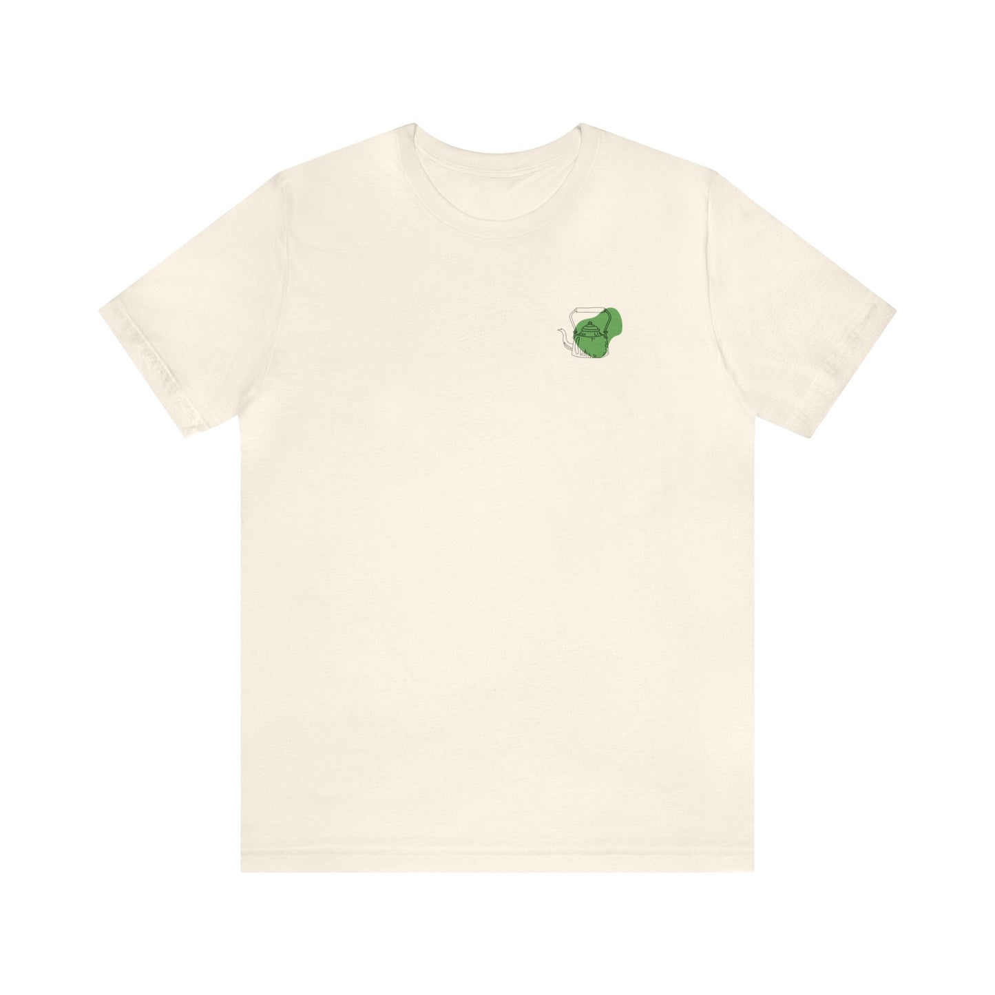 Second Breakfast on Back Unisex Jersey Short Sleeve Tee