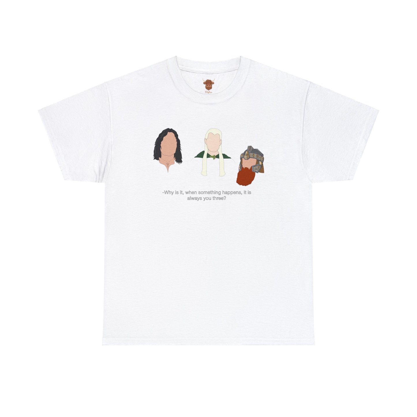 Always you three Unisex Heavy Cotton Tee