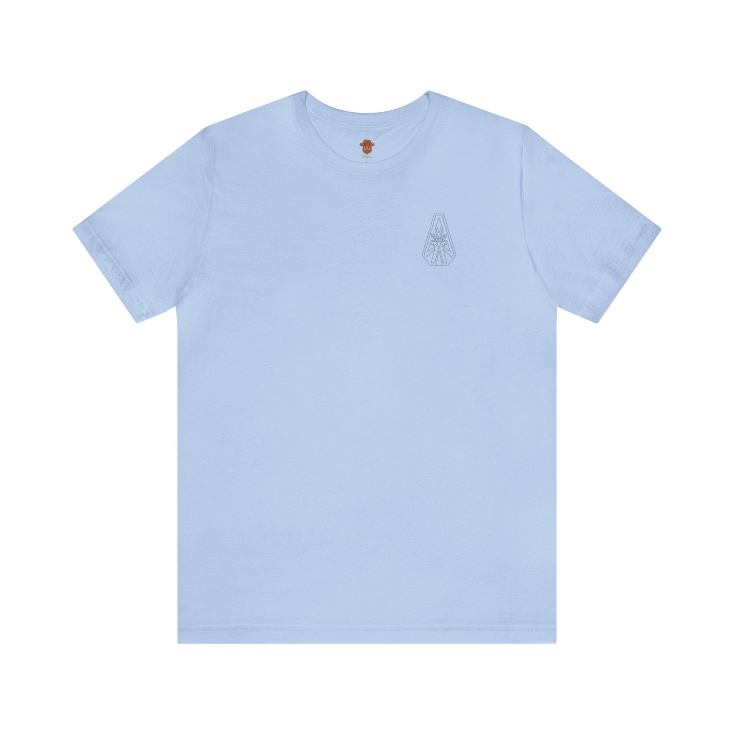 Nobody Tosses a Dwarf Back Logo Unisex Jersey Short Sleeve Tee