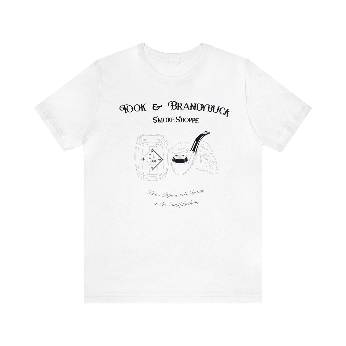 Took and Brandybuck Smoke Shop Unisex Short Sleeve Tee