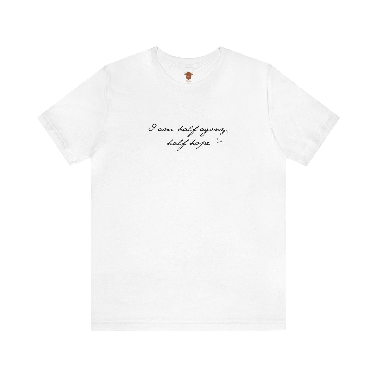 Half Agony Half Hope Jane Austen Persuasion Unisex Short Sleeve Tee