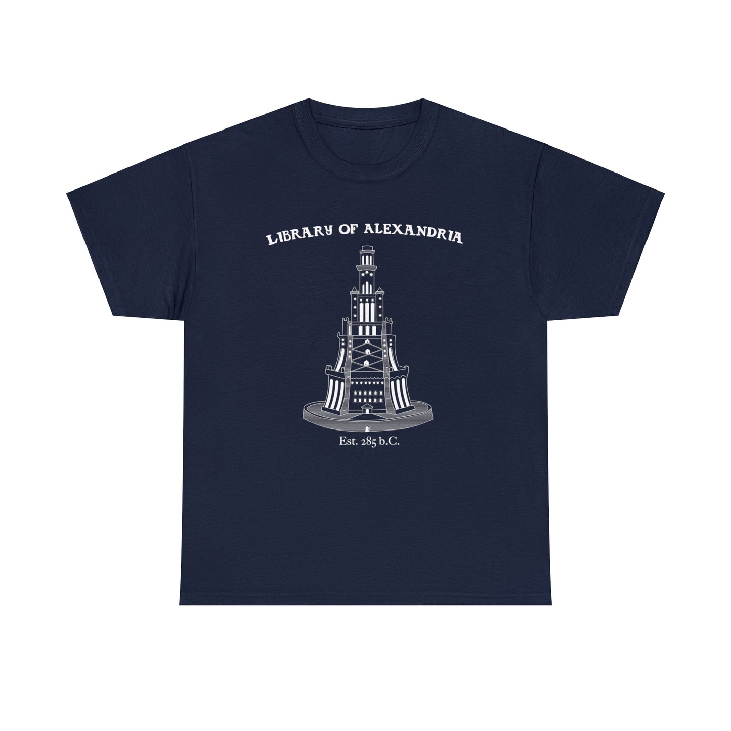Library of Alexandria Unisex Heavy Cotton Tee