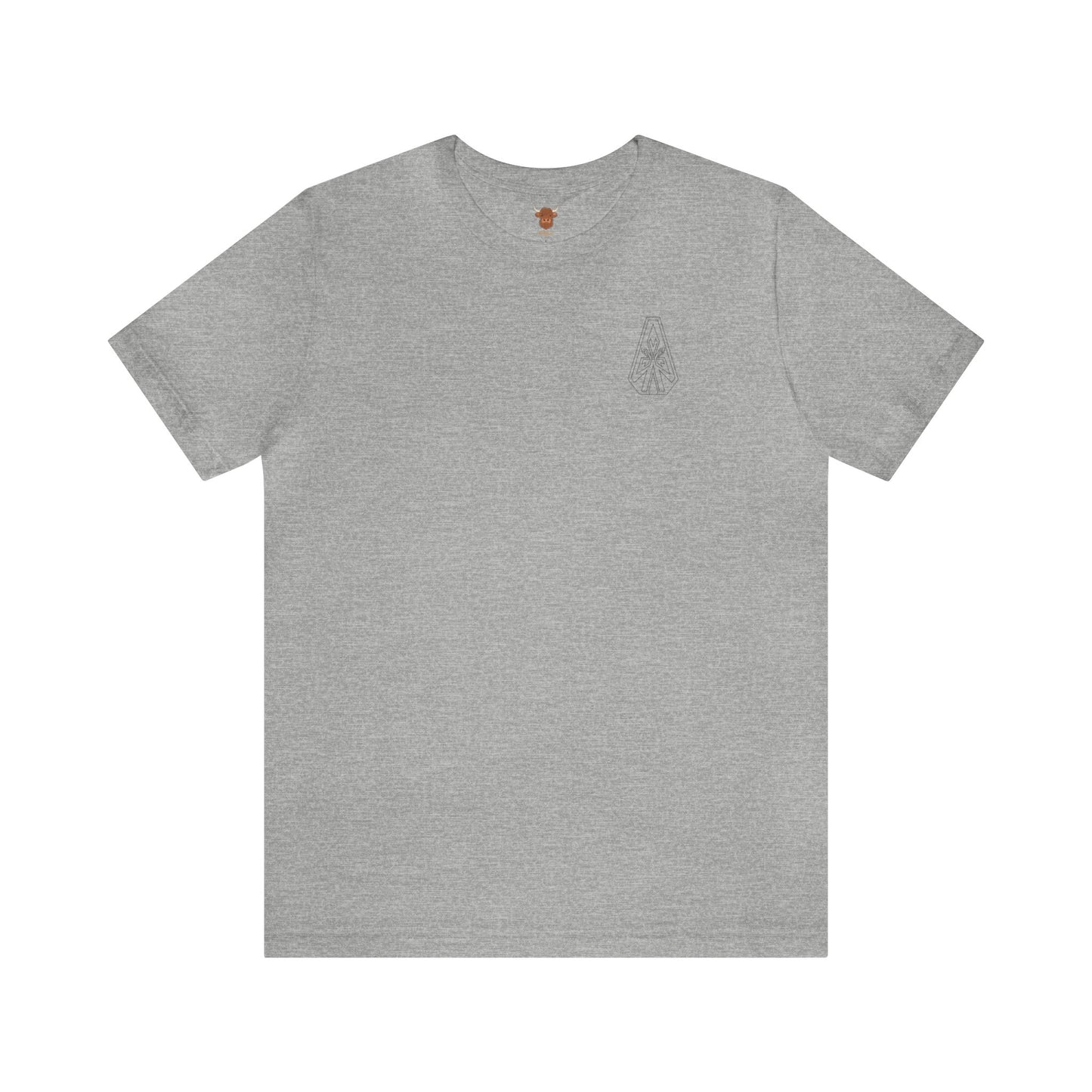 Nobody Tosses a Dwarf Back Logo Unisex Jersey Short Sleeve Tee