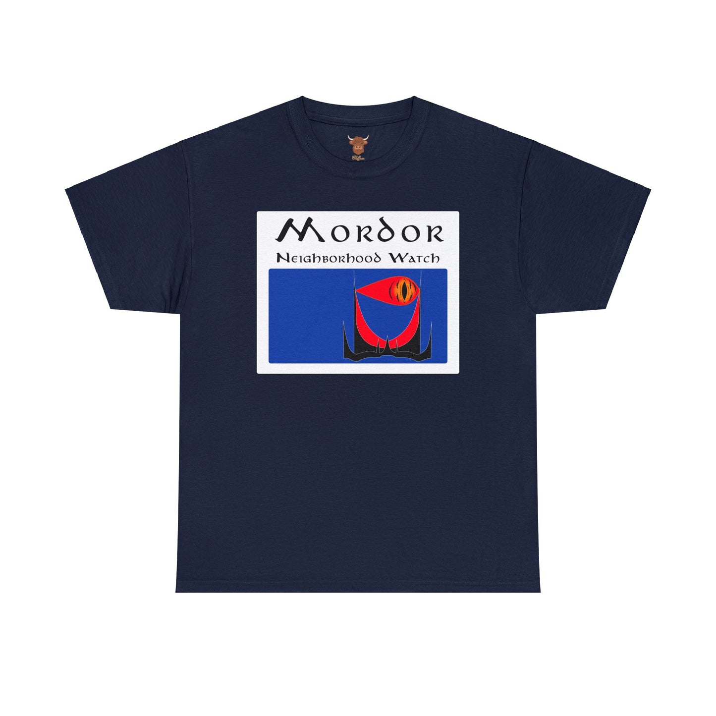 Mordor Neighborhood Watch Unisex Heavy Cotton Tee