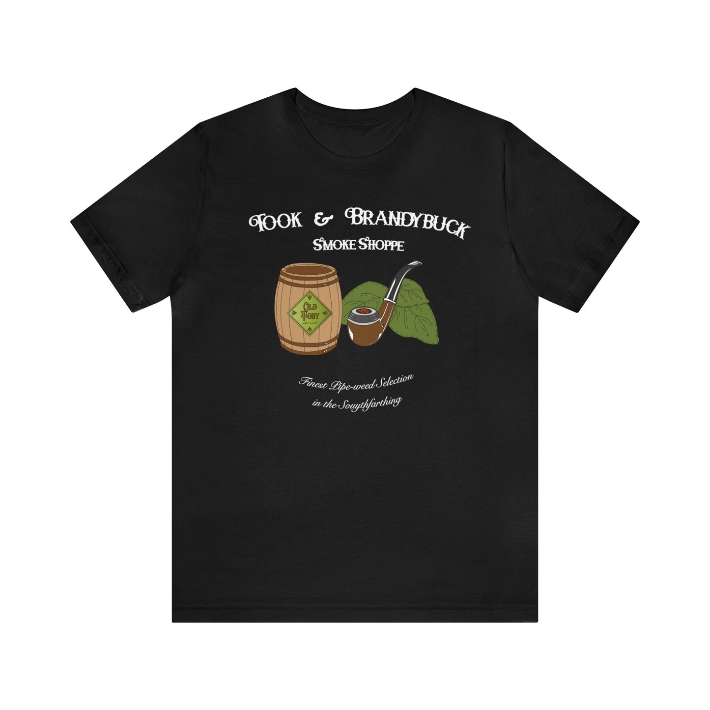 Took and Brandybuck Smoke Shop Unisex Short Sleeve Tee