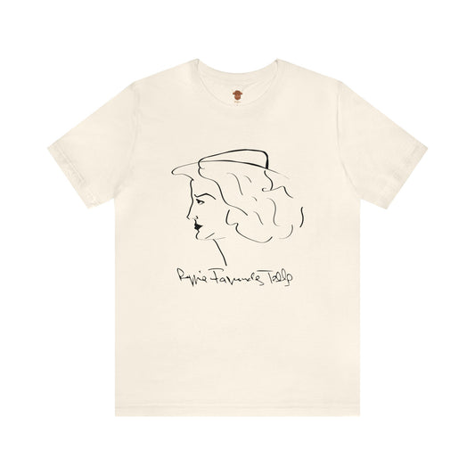 Lygia Fagundes Telles Unisex Short Sleeve Tee