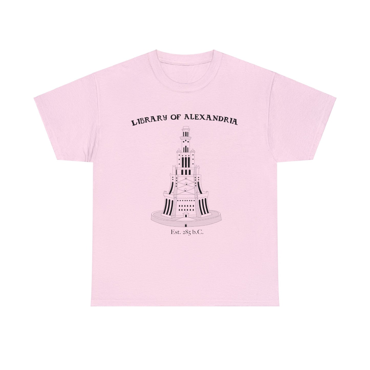 Library of Alexandria Unisex Heavy Cotton Tee