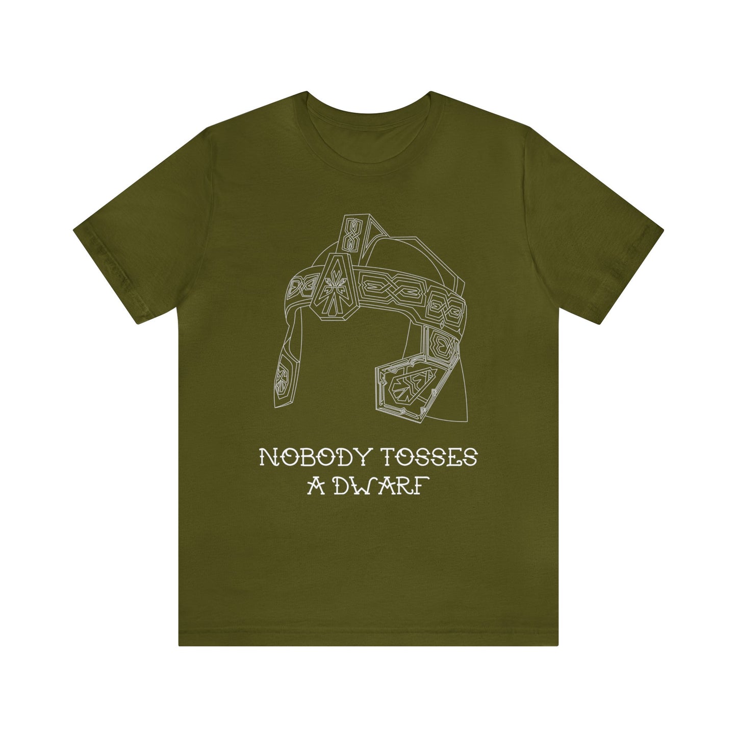 Nobody Tosses a Dwarf Unisex Short Sleeve Tee