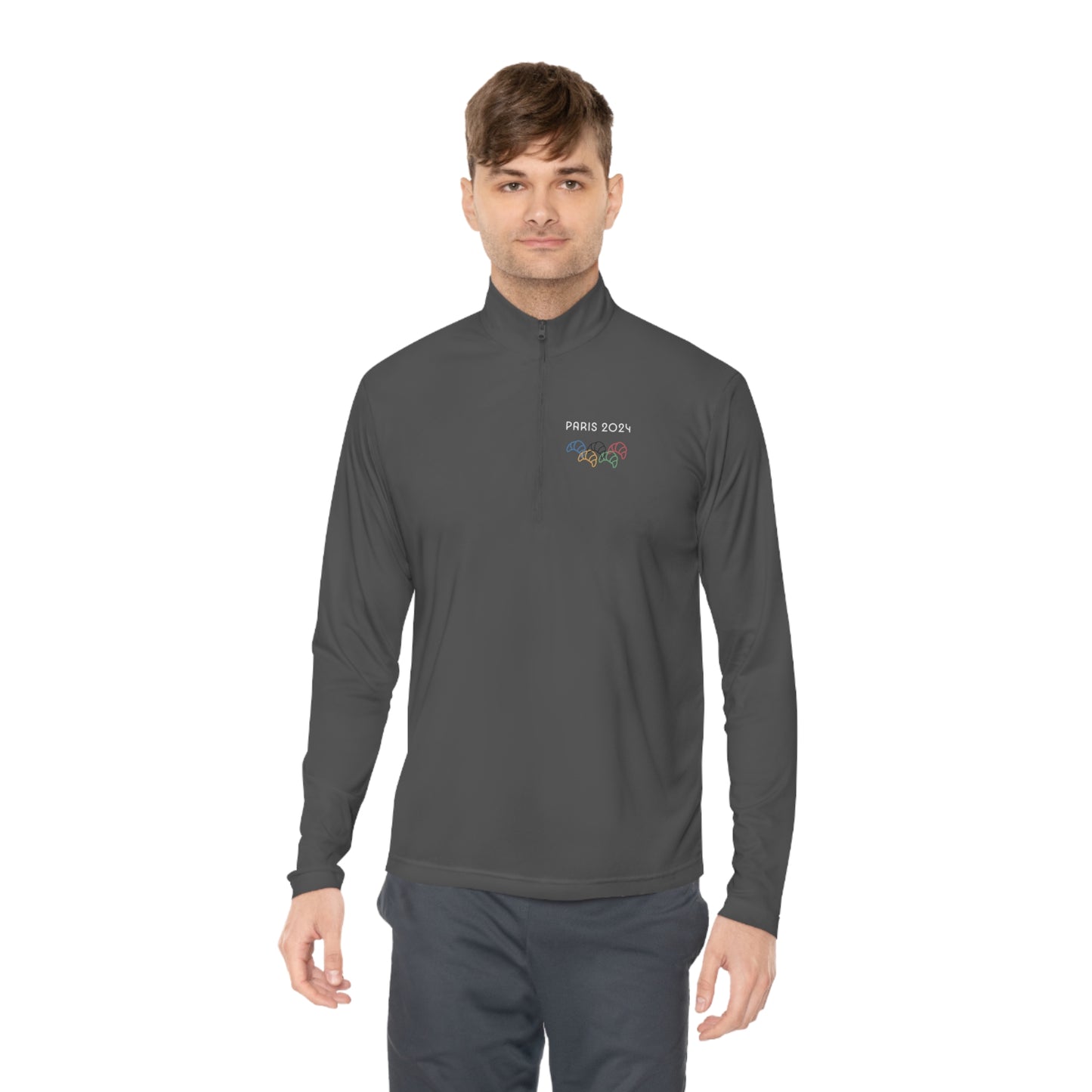 Olympastries 2024 Unisex Quarter-Zip Pullover