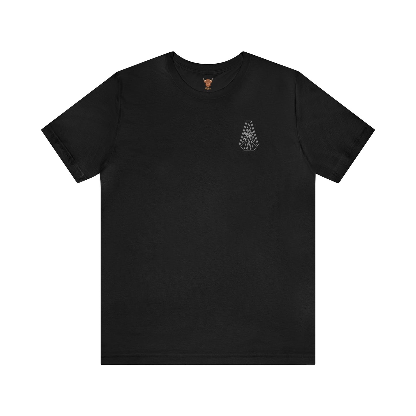 Nobody Tosses a Dwarf Back Logo Unisex Jersey Short Sleeve Tee