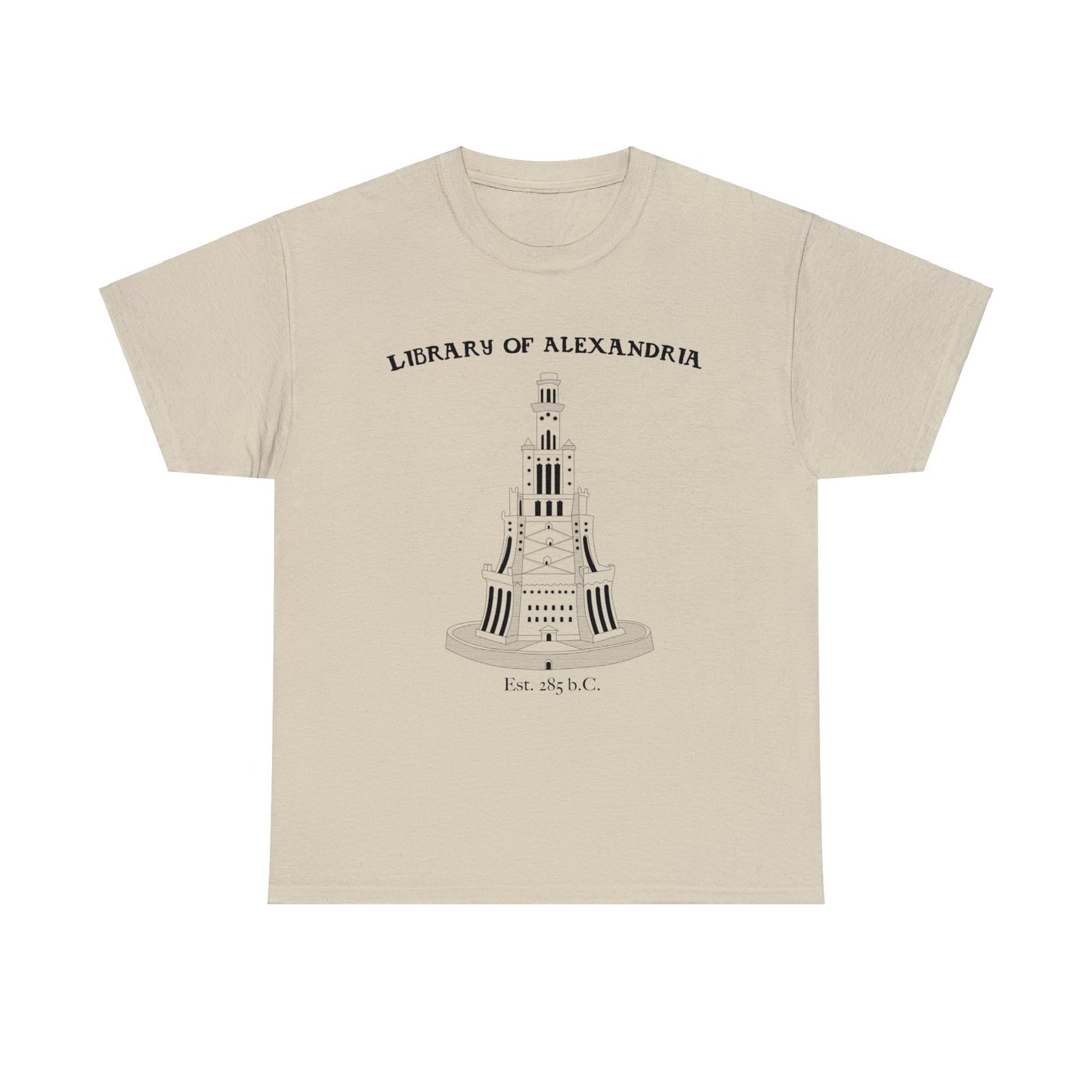 Library of Alexandria Unisex Heavy Cotton Tee