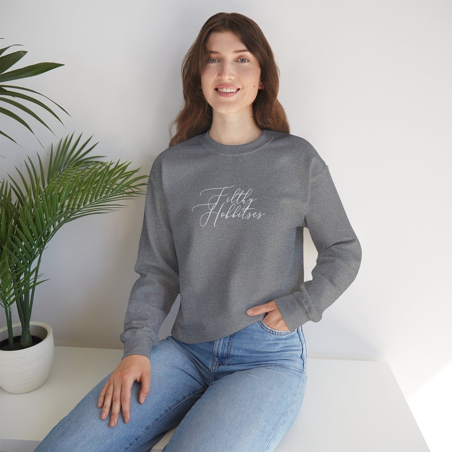 Filthy Hobbitses Unisex Heavy Blend™ Crewneck Sweatshirt