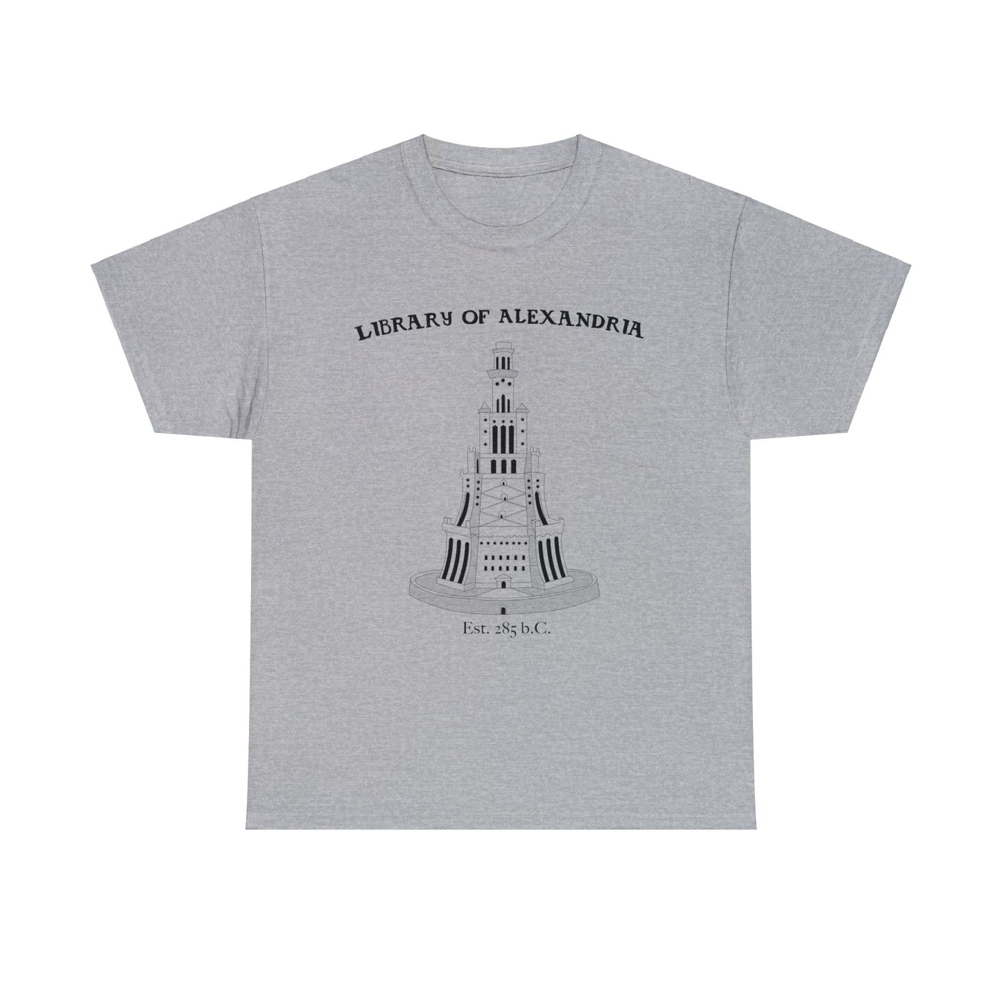 Library of Alexandria Unisex Heavy Cotton Tee