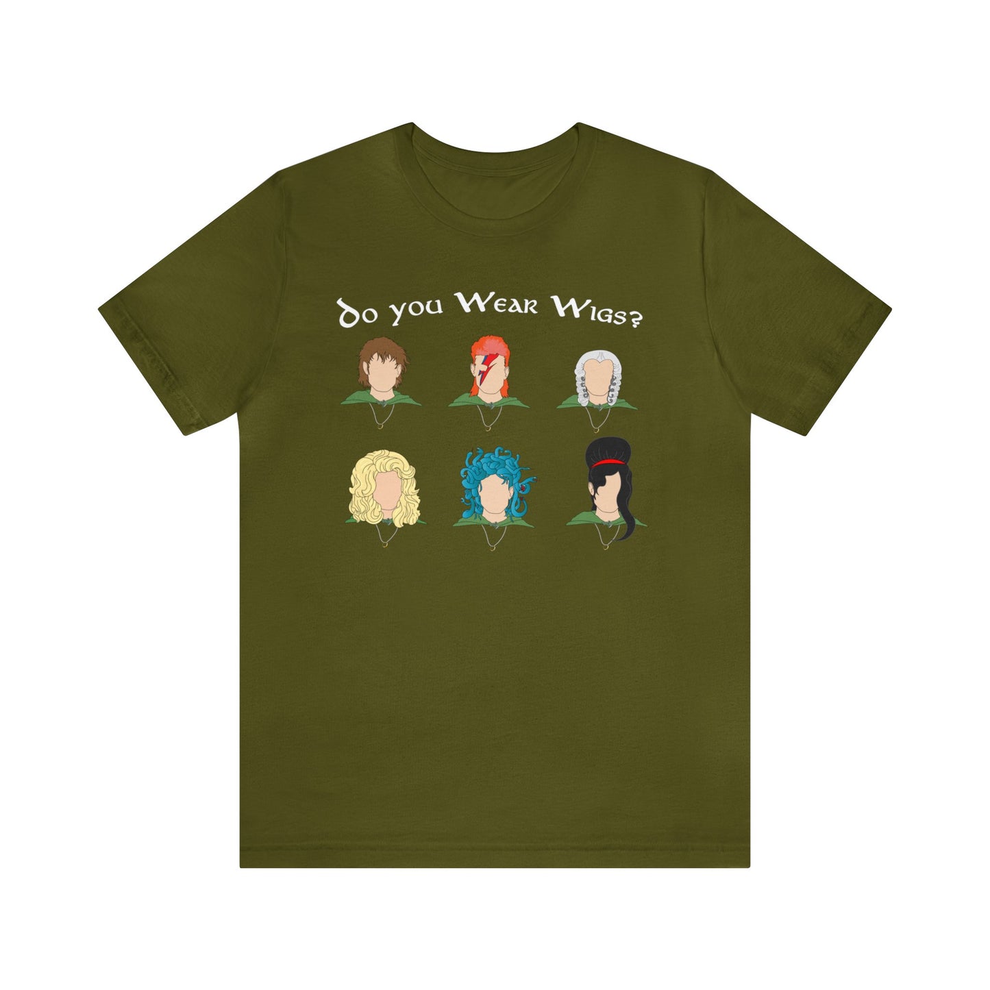 Do you Wear Wigs? Unisex Short Sleeve Tee