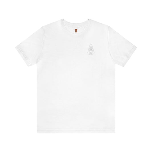 Nobody Tosses a Dwarf Back Logo Unisex Jersey Short Sleeve Tee