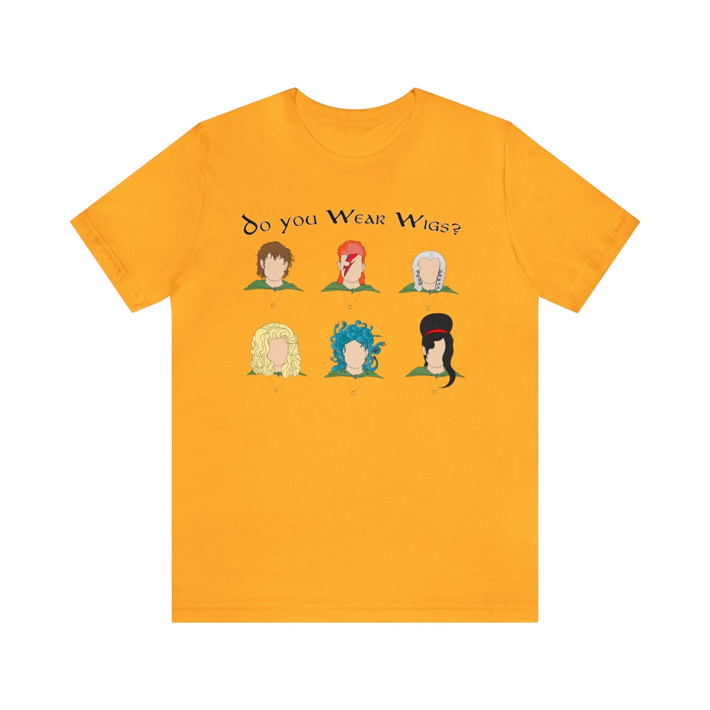 Do you Wear Wigs? Unisex Short Sleeve Tee