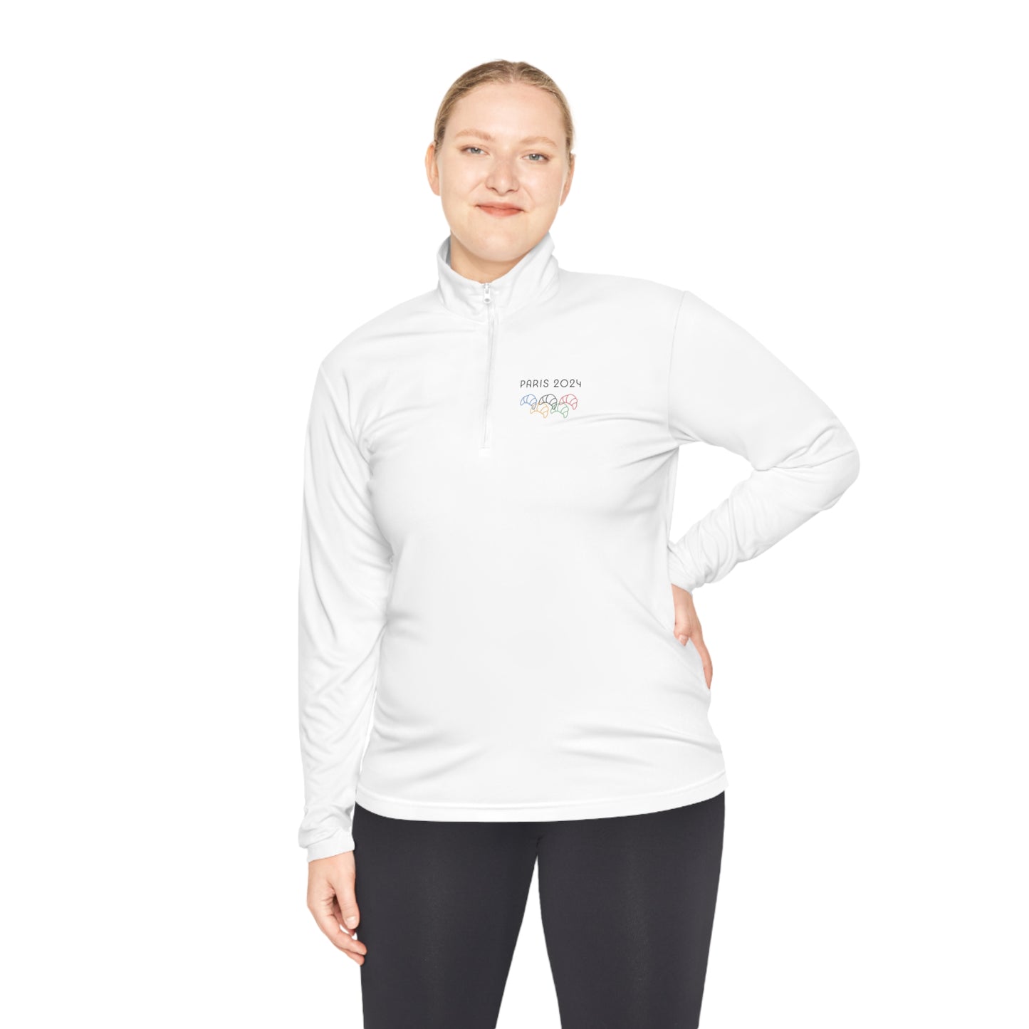 Olympastries 2024 Unisex Quarter-Zip Pullover