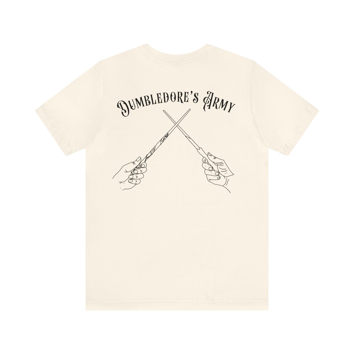 Dumbledore's Army Back Logo Unisex Short Sleeve Tee