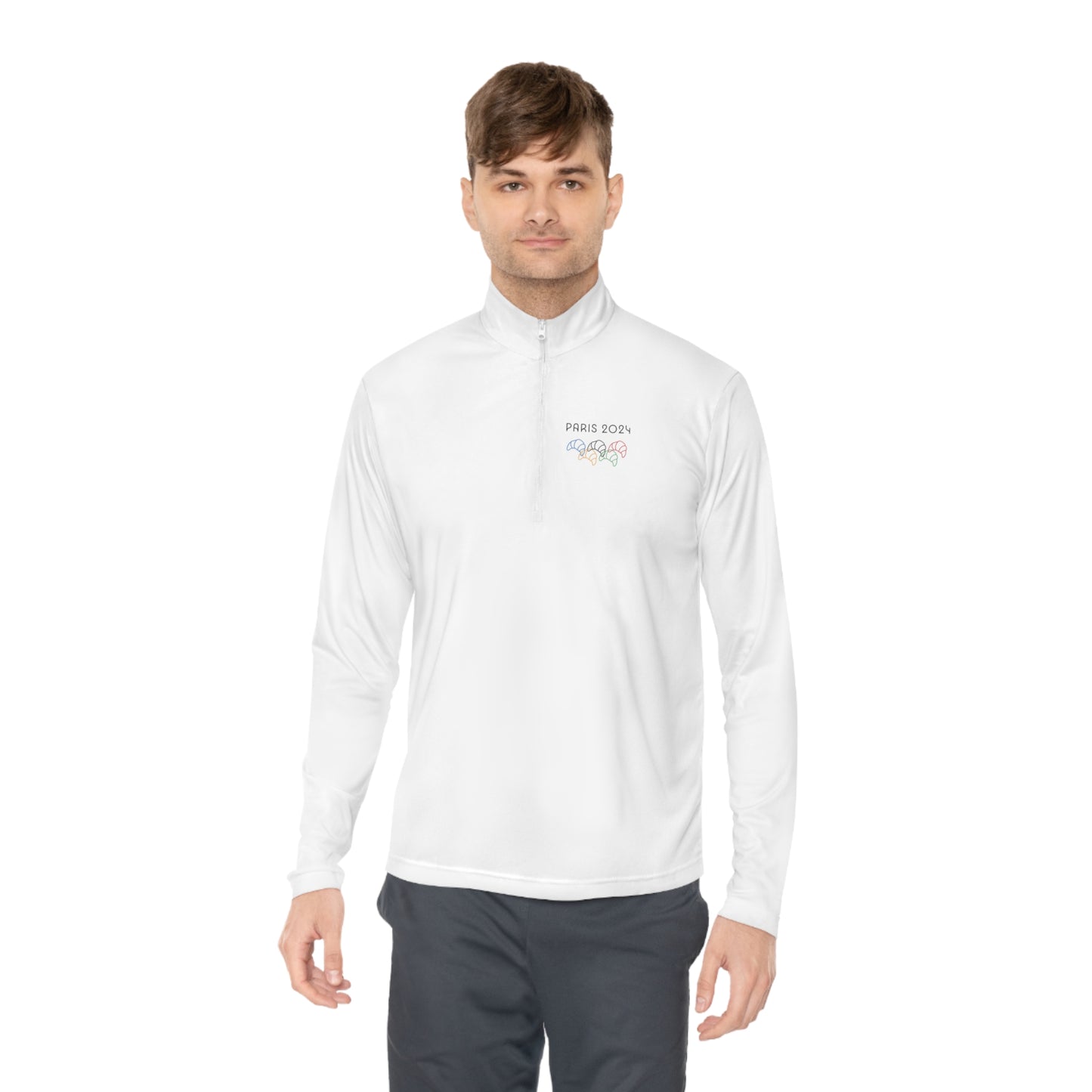 Olympastries 2024 Unisex Quarter-Zip Pullover