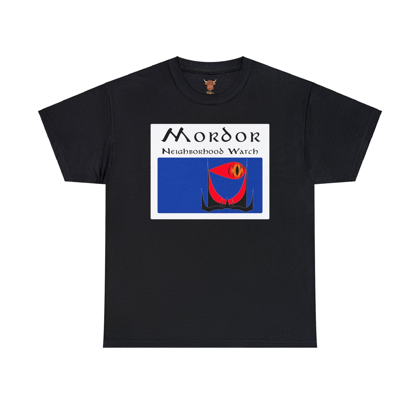 Mordor Neighborhood Watch Unisex Heavy Cotton Tee