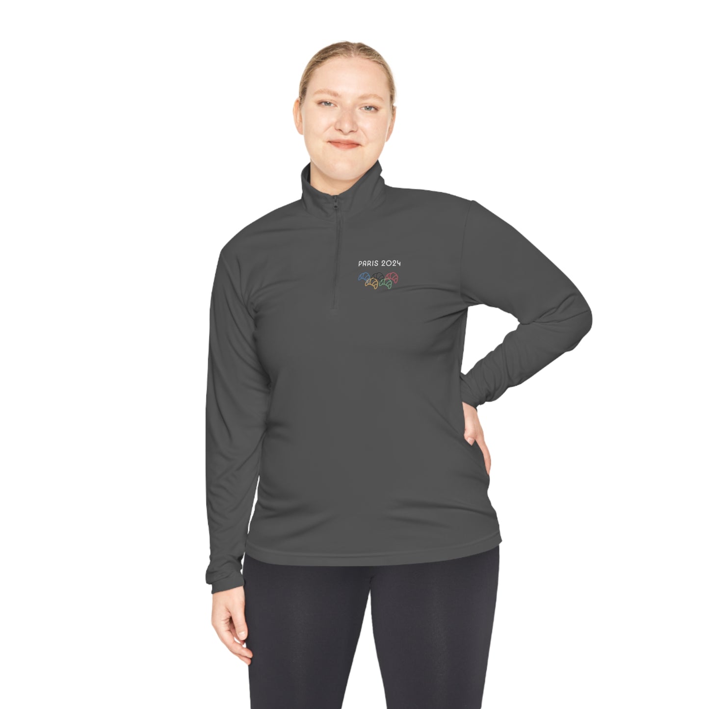 Olympastries 2024 Unisex Quarter-Zip Pullover