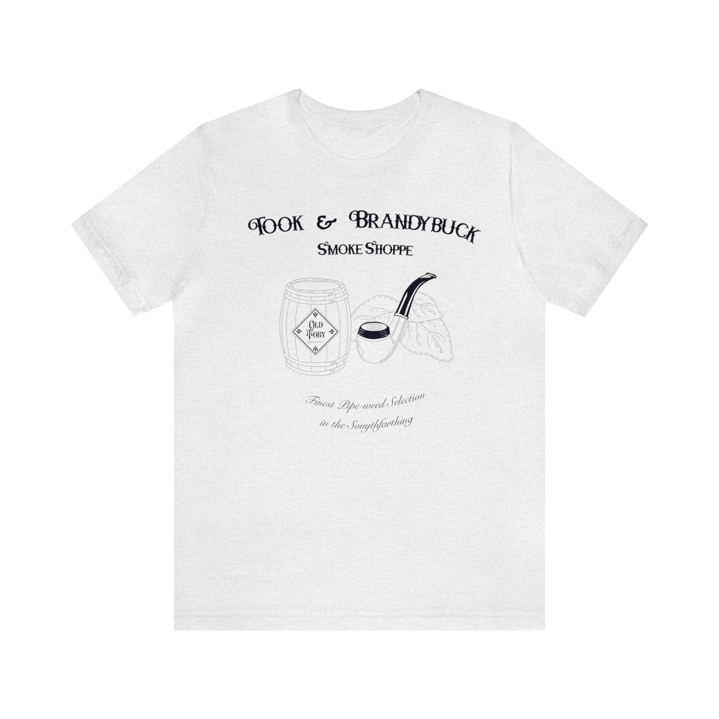 Took and Brandybuck Smoke Shop Unisex Short Sleeve Tee