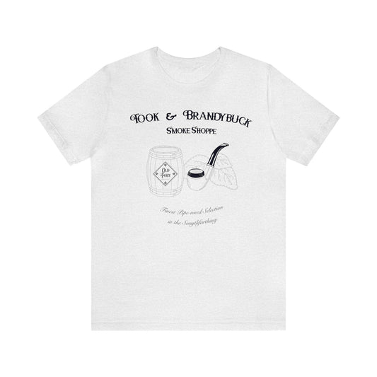 Took and Brandybuck Smoke Shop Unisex Short Sleeve Tee