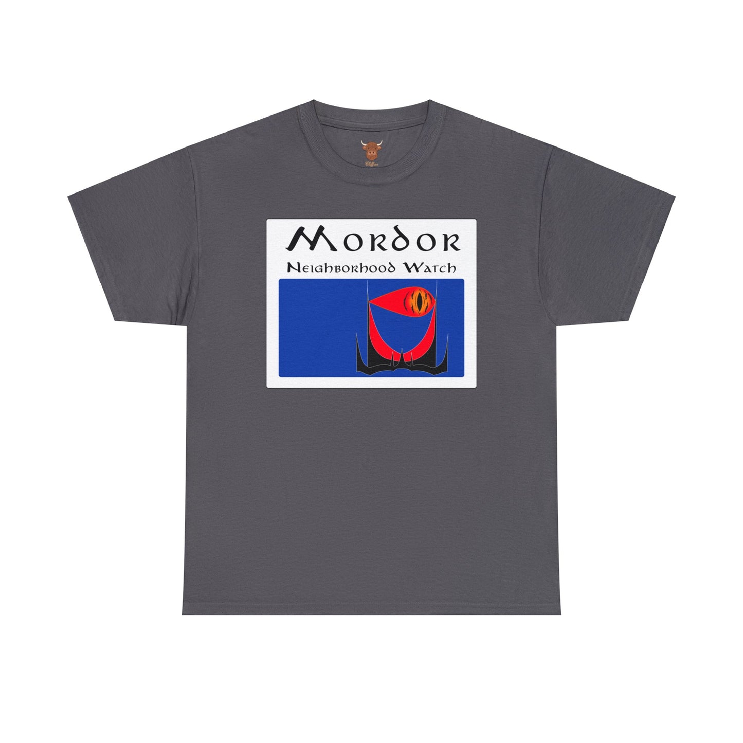 Mordor Neighborhood Watch Unisex Heavy Cotton Tee