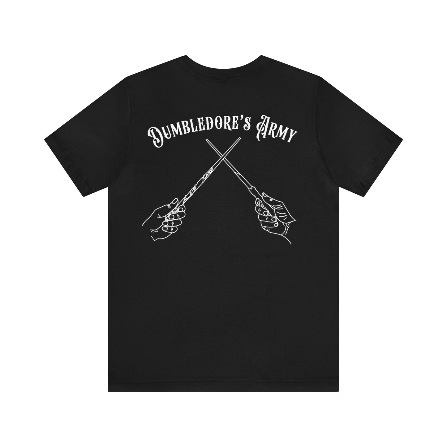 Dumbledore's Army Back Logo Unisex Short Sleeve Tee