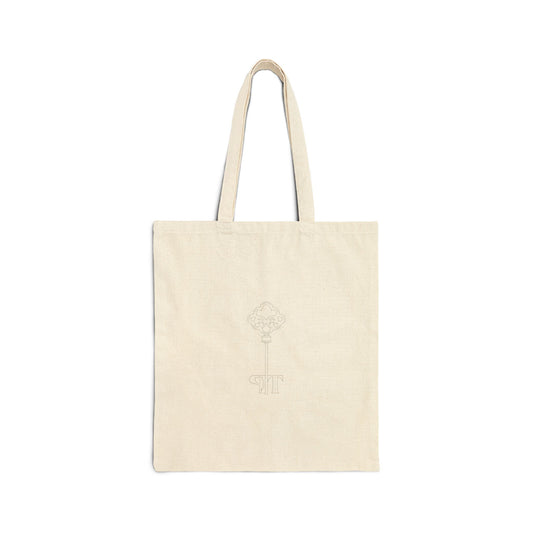 Page Turner Cotton Canvas Tote Bag