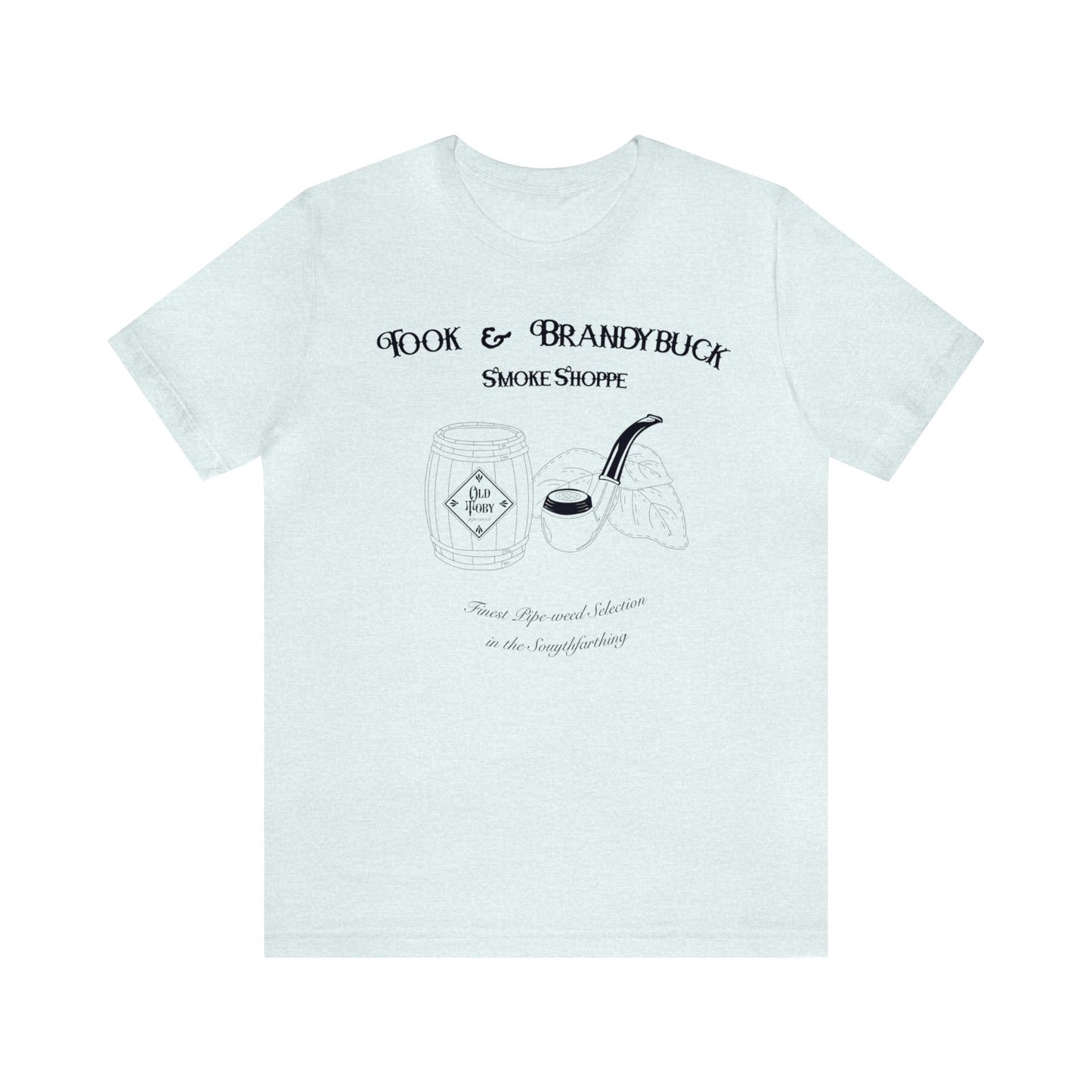 Took and Brandybuck Smoke Shop Unisex Short Sleeve Tee