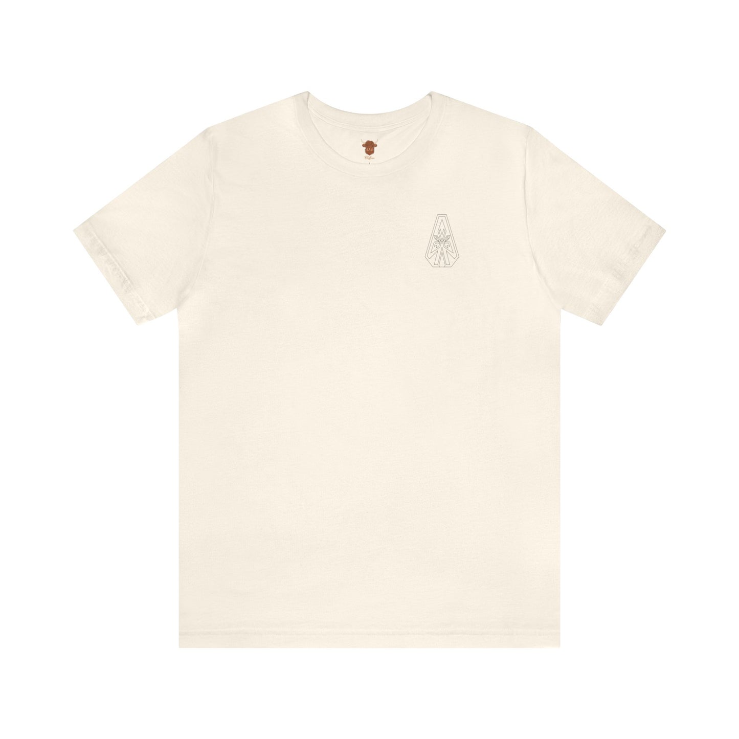 Nobody Tosses a Dwarf Back Logo Unisex Jersey Short Sleeve Tee