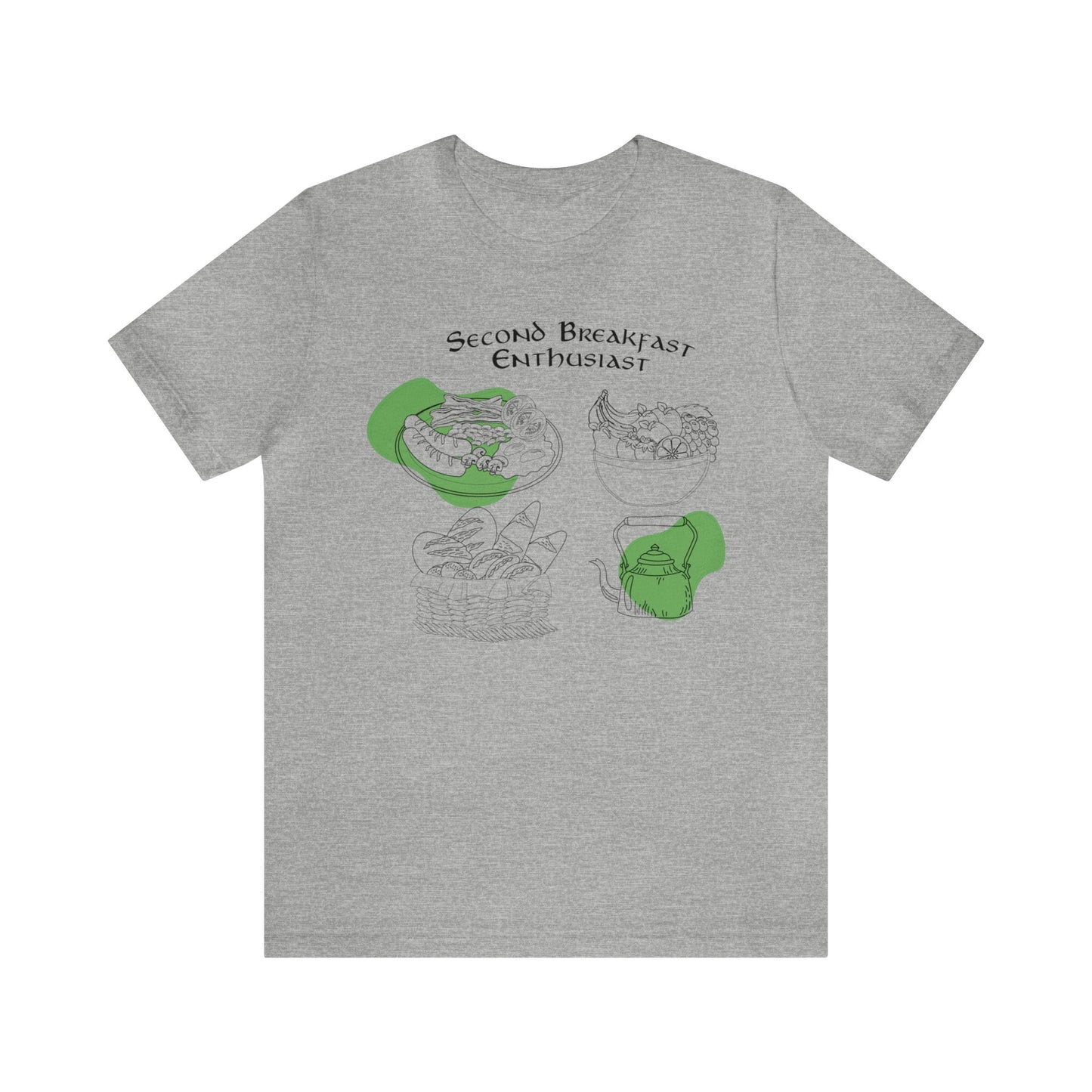 Second Breakfast Unisex Short Sleeve Tee