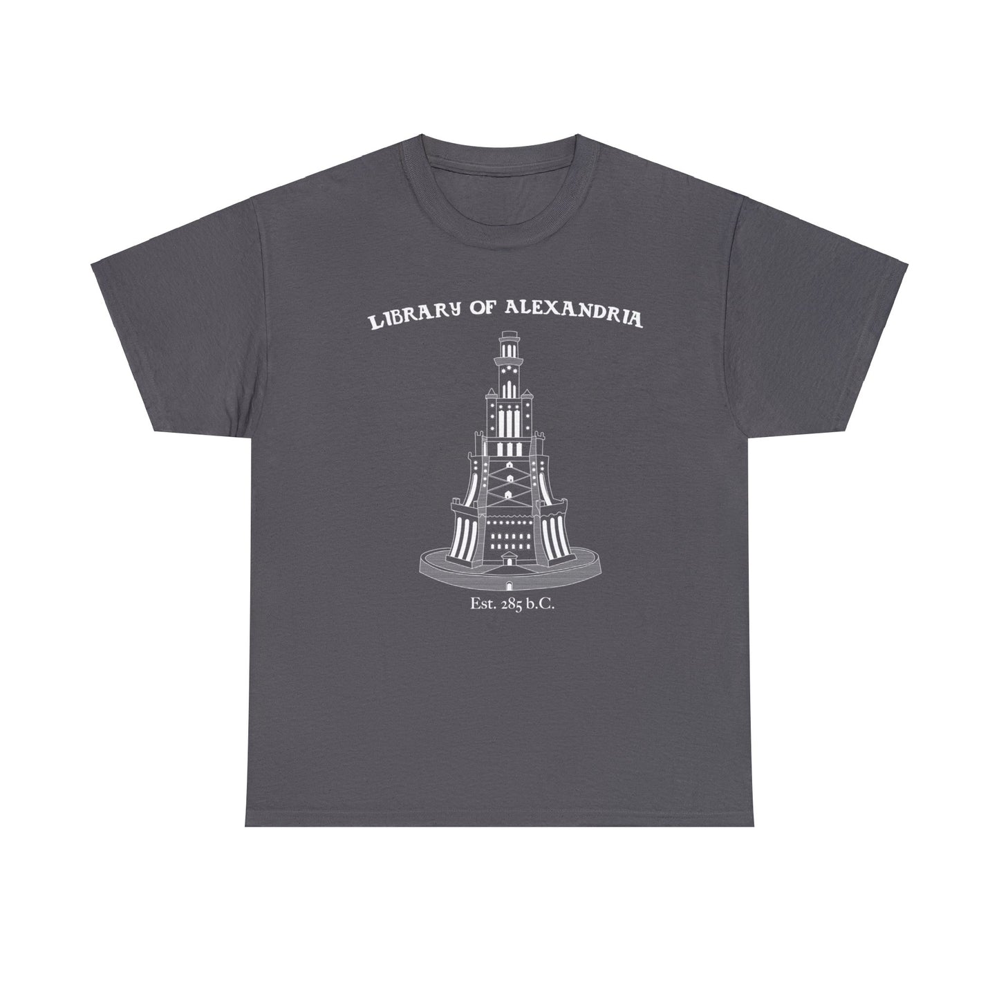 Library of Alexandria Unisex Heavy Cotton Tee