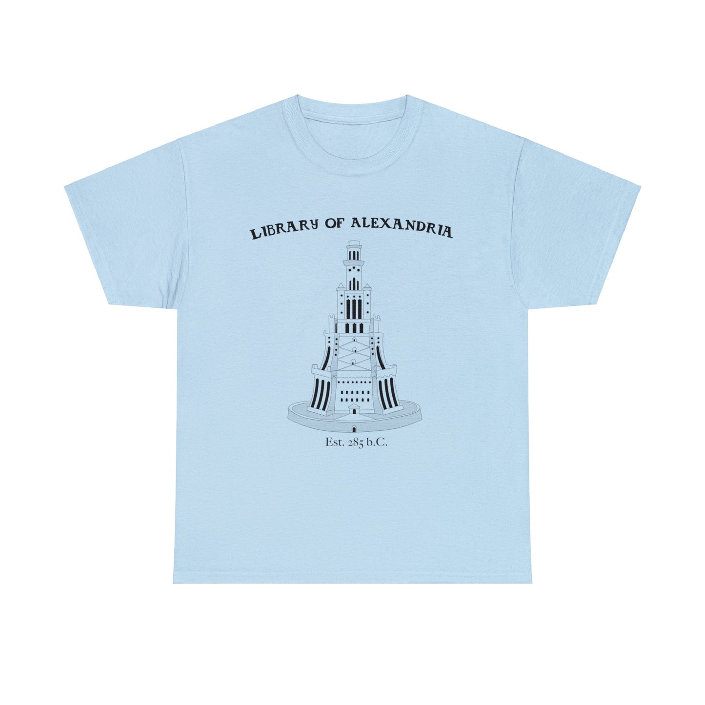 Library of Alexandria Unisex Heavy Cotton Tee