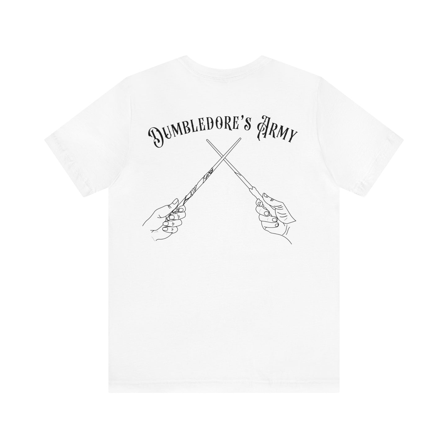 Dumbledore's Army Back Logo Unisex Short Sleeve Tee