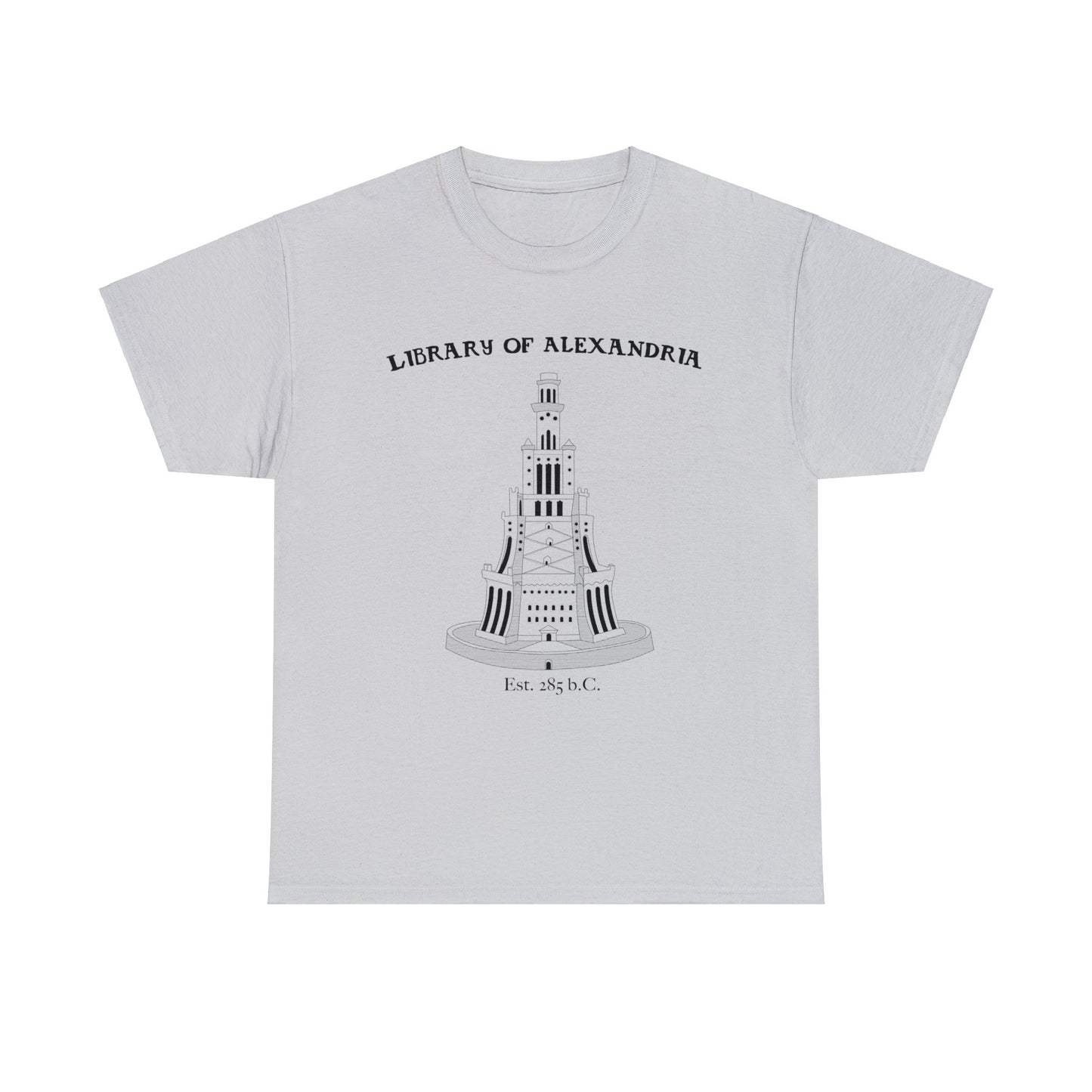 Library of Alexandria Unisex Heavy Cotton Tee