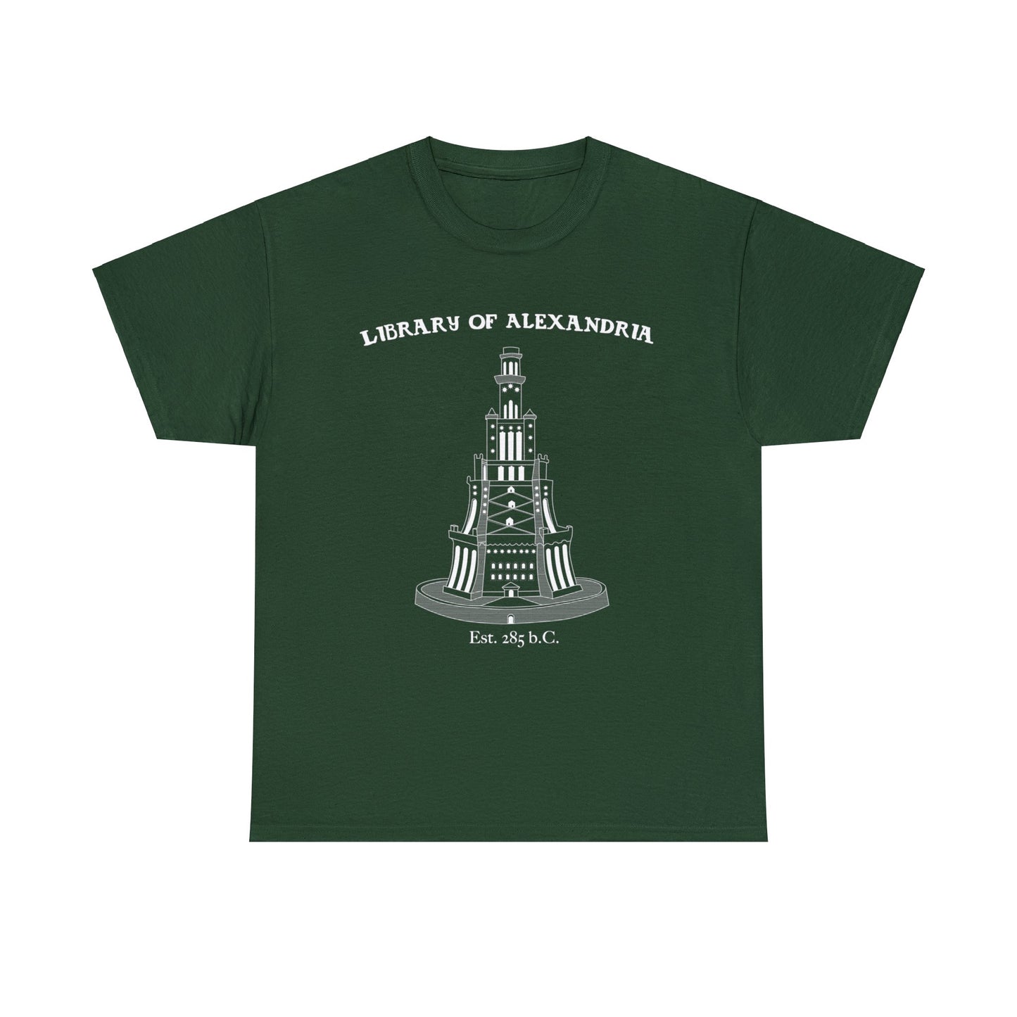 Library of Alexandria Unisex Heavy Cotton Tee