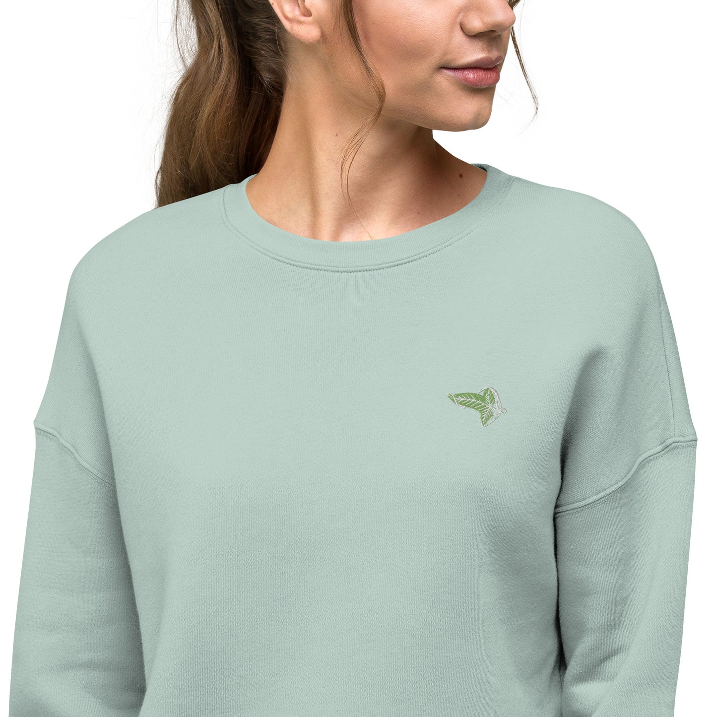 Fellowship Leaf Crop Sweatshirt