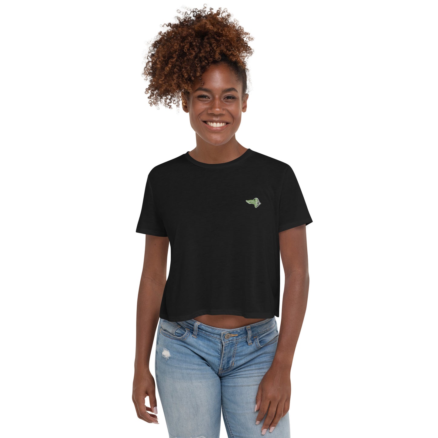 Fellowship Leaf Crop Tee