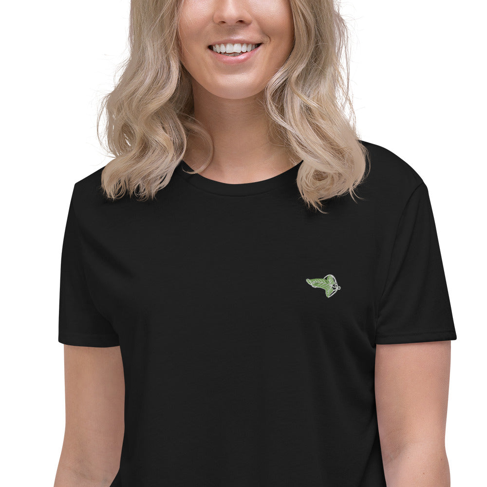 Fellowship Leaf Crop Tee