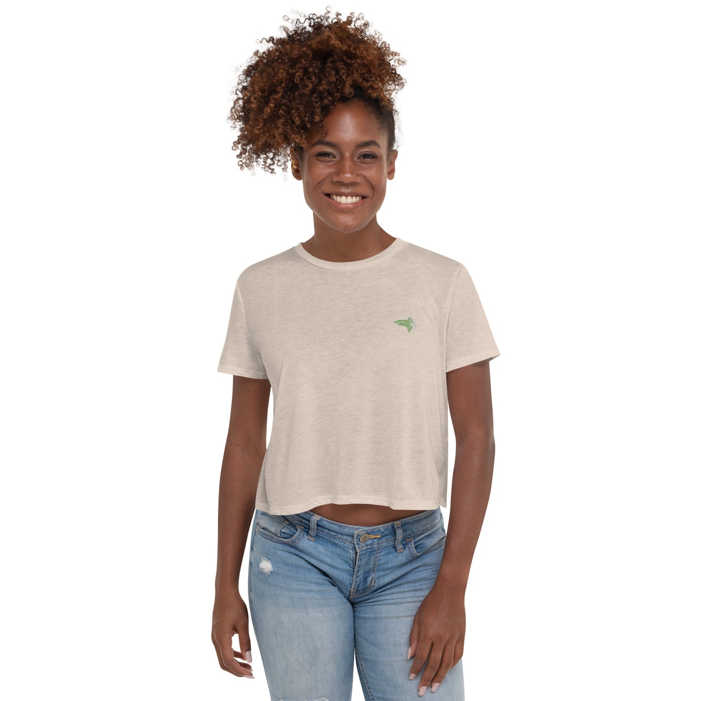 Fellowship Leaf Crop Tee